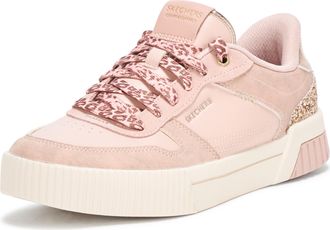 Skechers Womens Jade-Radiant Roar Hands Free Slip-ins Sneaker, Rose, 6.5 UK