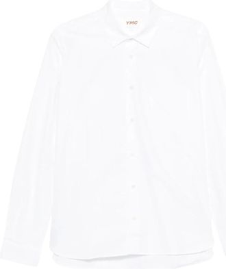 Ymc You Must Create Wray Shirt - Heren - Casual Overhemden - Wit - M - Overhemden