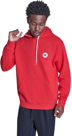 Converse Mens Chuck Patch Hoodie in Converse Red at Nordstrom, Size X-Large