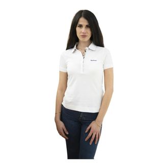 Barbour Dames, Tops, Wit, Maat: XL Katoen