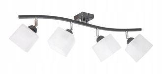 OEM L&aacute;mpara De Techo Led 4x60w Pantallas Ajustables