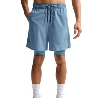 Nike Mens Dri-FIT Unlimited Woven 7 Inch Shorts - Work Blue/Work Blue/Black Size 3XL