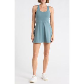 Zella Outscore Racerback Tennis Dress in Blue Goblin at Nordstrom Rack, Size X-Small