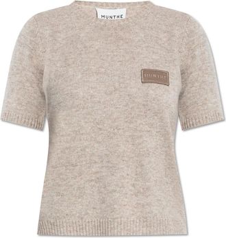 Munthe Truien & Vesten, Dames, Beige, S, Top Pantas