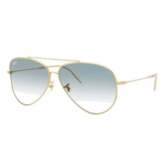 Ray-Ban Aviator Reverse Zonnebrillen - unisex - Zonnebrillen - Geel - 59 MM - Accessoires