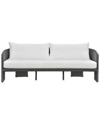 TOV Furniture Tov Furniture Alexa Rattan Performance Fabric Outdoor Sofa