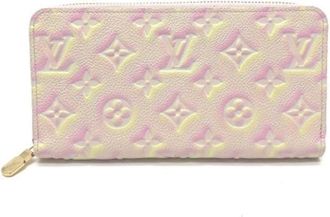 Louis Vuitton Pre-owned Wallets, female, Pink, Size: ONE SIZE Pre-owned Canvas Wallet