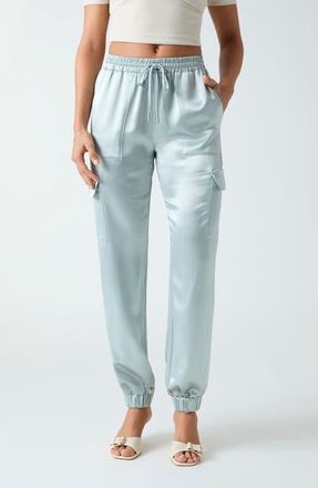 Guess Marzia Cargo Joggers in G8Cc-Light at Nordstrom, Size X-Small X 31