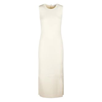 Max Mara Abito in maglia - female - Max Mara - Midi Dresses - Beige - XS - Dresses
