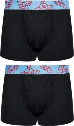 Vivienne Westwood Boxer con banda Orb - Nero