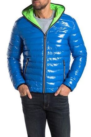 Noize Lightweight Hooded Puffer Jacket in Royal at Nordstrom Rack, Size Xx-Large
