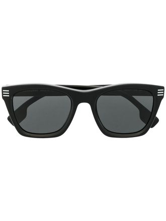 Burberry Sunglasses Cooper square-frame sunglasses - men - PVC - 52 - Black
