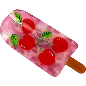 Centinelle Cherry Popsicle Hair Claw in Red at Nordstrom