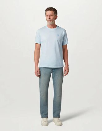 Belstaff Mens Belstaff Steel Mens T-Shirt - Sky Blue - Size: 40