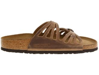 Birkenstock Womens Granada Sandal In Tabacco Brown