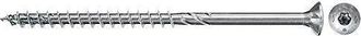 Fischer 25x Power-fast Ii Fpf Ii Ctp 6 X 260 Mm Bc Senkkopf Mit Innenstern Tx30 Teilgewinde Galvanisch Verzinkt Blau Passiviert - 670470