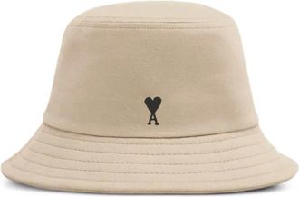 Ami Cappello bucket con logo - Toni neutri