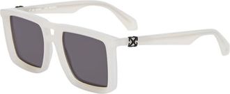 Off-white Unisex Black Square Sunglasses OERI13WSTRATFORD 6107