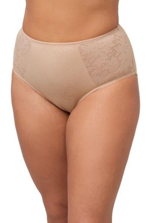 Montelle Intimates Contoure Smoothing Briefs in Sand at Nordstrom, Size 3X-Large