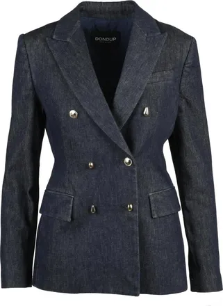 Dondup Donna, Giacche, Blu, M, new
