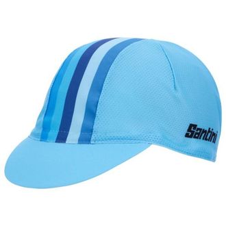 Santini UCI World Champion Cycling Cap Velom&uuml;tze - Unisex | blau