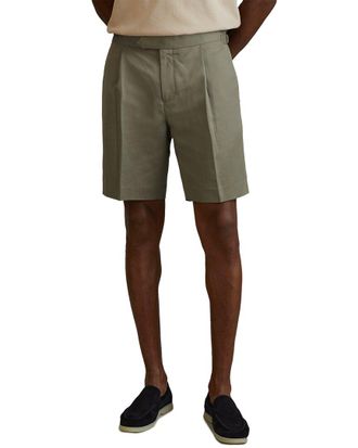 Reiss Con Linen Formal Side Short