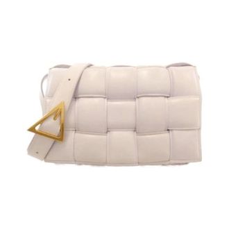 Bottega Veneta Tweedehands leren schoudertassen - Dames - Pre-owned - Beige - Maat: ONE Size Leer