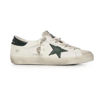 Golden Goose Sneakers, male, White, Size: 8 US Super-Star Sneakers