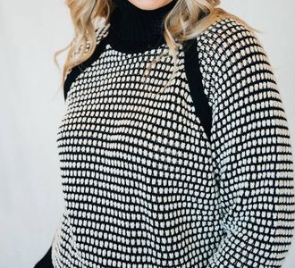 Cleobella Madison Sweater In Black