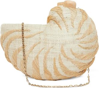 Poolside Anna chain clutch - women - Fabric - OS - Neutrals