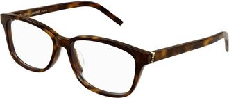 Saint Laurent Brillenmonturen - unisex - Brillen - Bruin - 54 MM - Accessoires