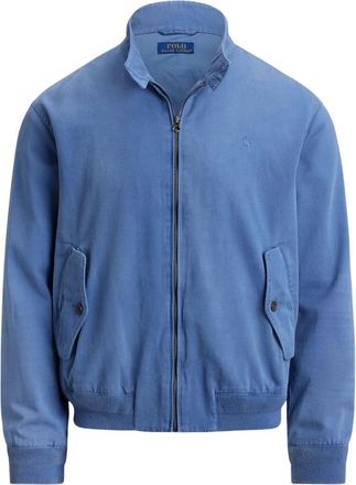 Ralph Lauren Montauk Chino Bedford Windbreaker - Heren - Bomber jackets - Blauw - XL - Jassen
