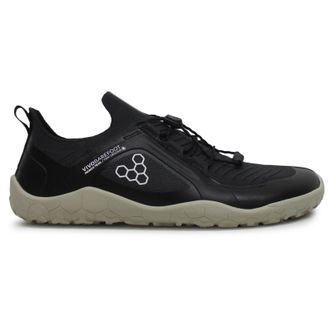 Vivobarefoot Primus Trail Knit FG Textile Synthetic Womens Comfort Trainers - Obsidian Pelican - Size:UK 8.5