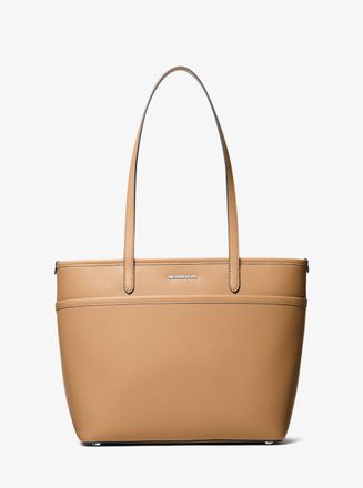 Michael Kors Marlowe Medium Pebbled Leather Pocket Tote Bag