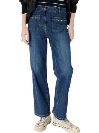 Gerard Darel Arlina Monogram Pocket Detail Jeans at Nordstrom, Size 12