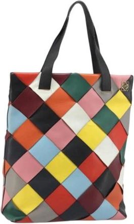 Loewe Pre-owned Tote Bags, female, Multicolor, Size: ONE SIZE Pre-owned Tote Bag