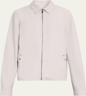 DRKSHDW RICK OWENS Mens Zip-Front Cotton-Blend Jacket