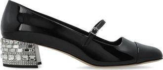 Jimmy Choo London Mujer, Zapatos, Negro, Talla: 39 1/2 EU