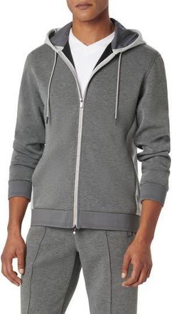Bugatchi Full Zip Hoodie in Anthracite at Nordstrom Rack, Size Xx-Large