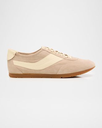 Vince LA Runner Suede and Leather Runner Sneakers