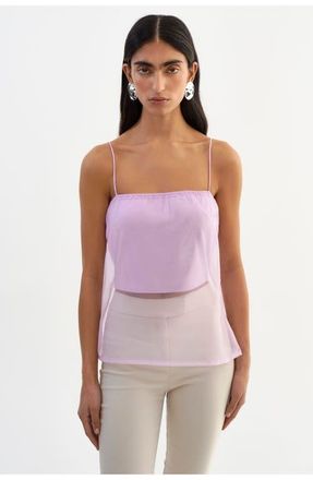 LaMarque Delphine | Sheer Top in Lilac at Nordstrom, Size X-Small