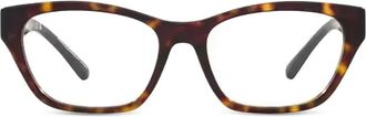 Emporio Armani chain-detail glasses - Brown