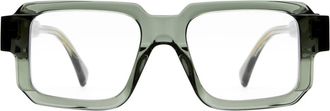 Kuboraum Bril - unisex - Brillen - Groen - 51 MM - Accessoires
