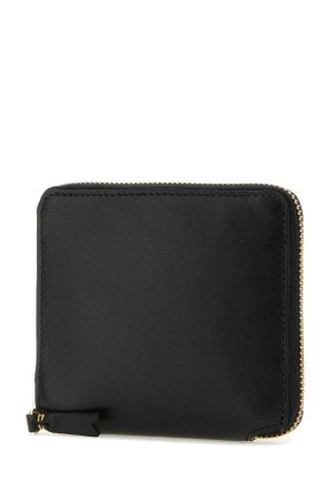Comme Des Gar&ccedil;ons Unisex Classic Leather Line Black Calfskin Portafogli Wallet