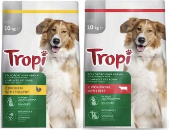 OEM Alimento Seco Tropi Mezcla De Sabores 10 Kg X 2 Uds