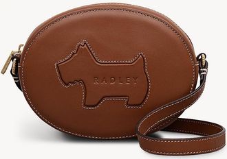 Radley London Cognac Mini Ziptop Cross Body Bag Rydon Road SS26 Radley London