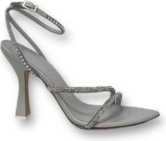 3Juin Giglio Hoge hakken - Dames - Sandalen met hakken - Grijs - 37 EU - Schoenen