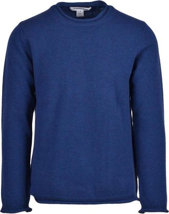 Comme Des Gar&ccedil;ons Truien & Vesten, Heren, Blauw, M, Wol, Maglia Girocollo