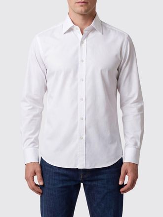 Tom Ford Camicia classica in popeline di cotone con collo francese