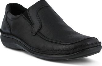 Spring Step Niccolo Moc Toe Loafer in Black at Nordstrom, Size 10.5-11Us